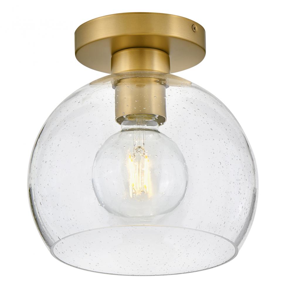 Lark Lighting RUMI 83011LCB Flush Mount Modern - Lacquered Brass