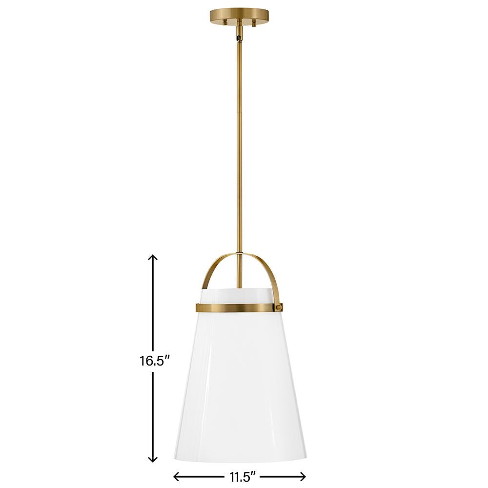 Lark Lighting TORI 83053LCB Pendant Modern - Lacquered Brass