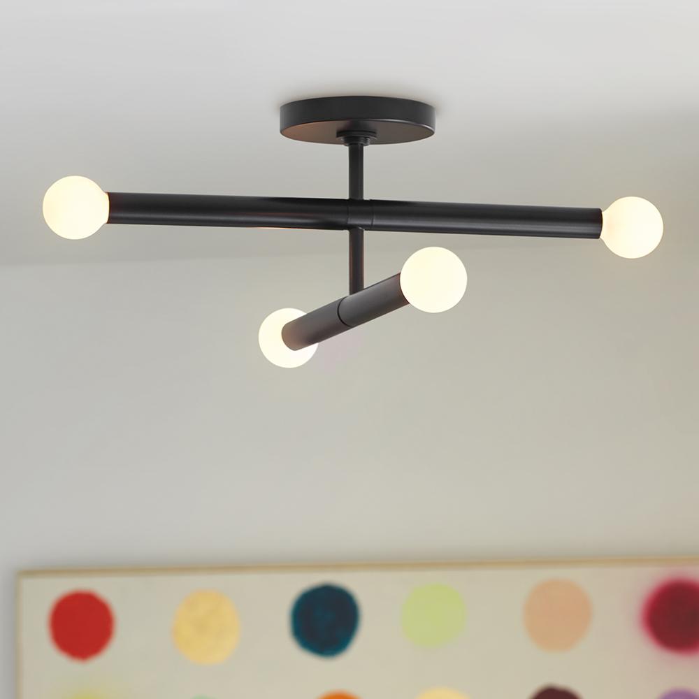 Lark Lighting MILLIE 83194BK Pendant Mid Century Modern - Black