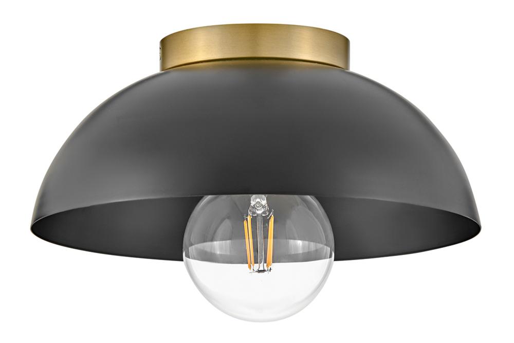 Lark Lighting STU 83301BK Flush Mount Modern - Black