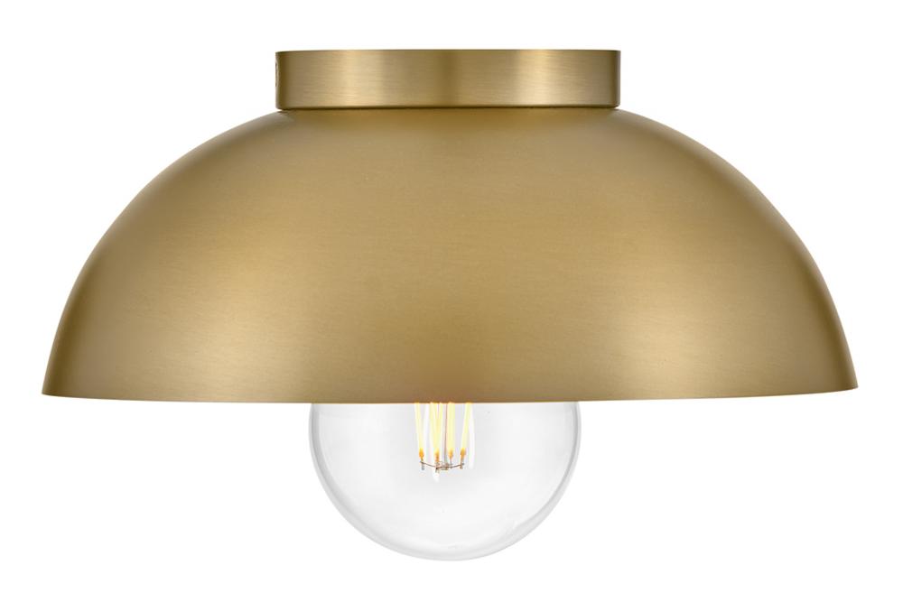 Lark Lighting STU 83301LCB Flush Mount Modern - Lacquered Brass