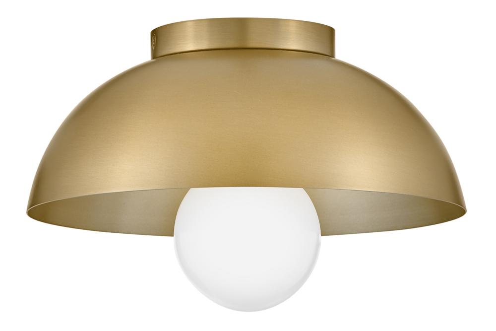 Lark Lighting STU 83301LCB Flush Mount Modern - Lacquered Brass