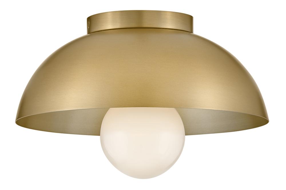 Lark Lighting STU 83301LCB Flush Mount Modern - Lacquered Brass