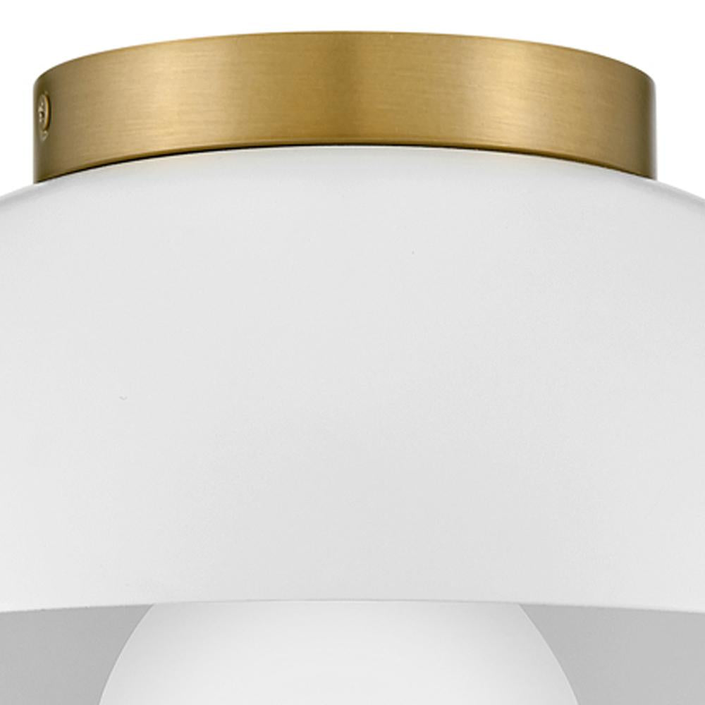 Lark Lighting STU 83301MW Flush Mount Modern - Matte White