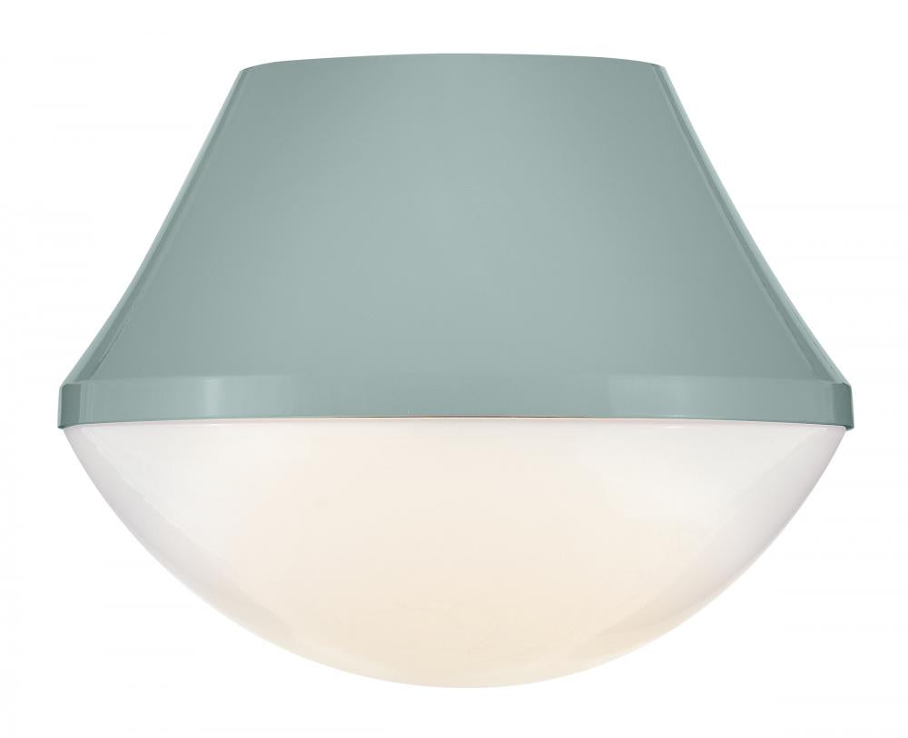 Lark Lighting HADDIE 83411SF Flush Mount Americana - Seafoam