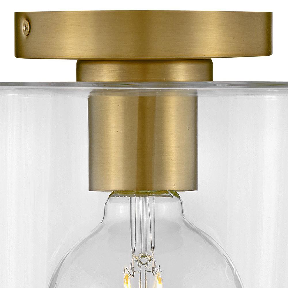 Lark Lighting PIPPA 83531LCB Flush Mount Transitional - Lacquered Brass