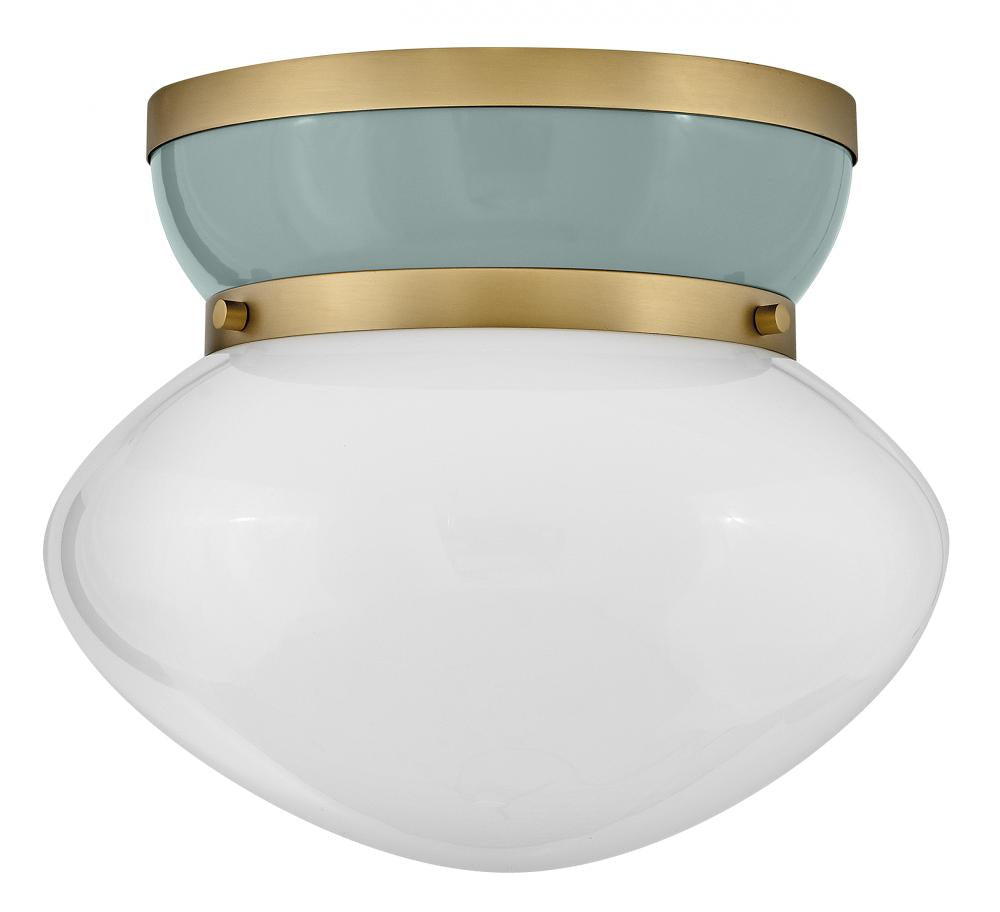 Lark Lighting LUCY 83601LCB-SF Flush Mount Americana - Lacquered Brass