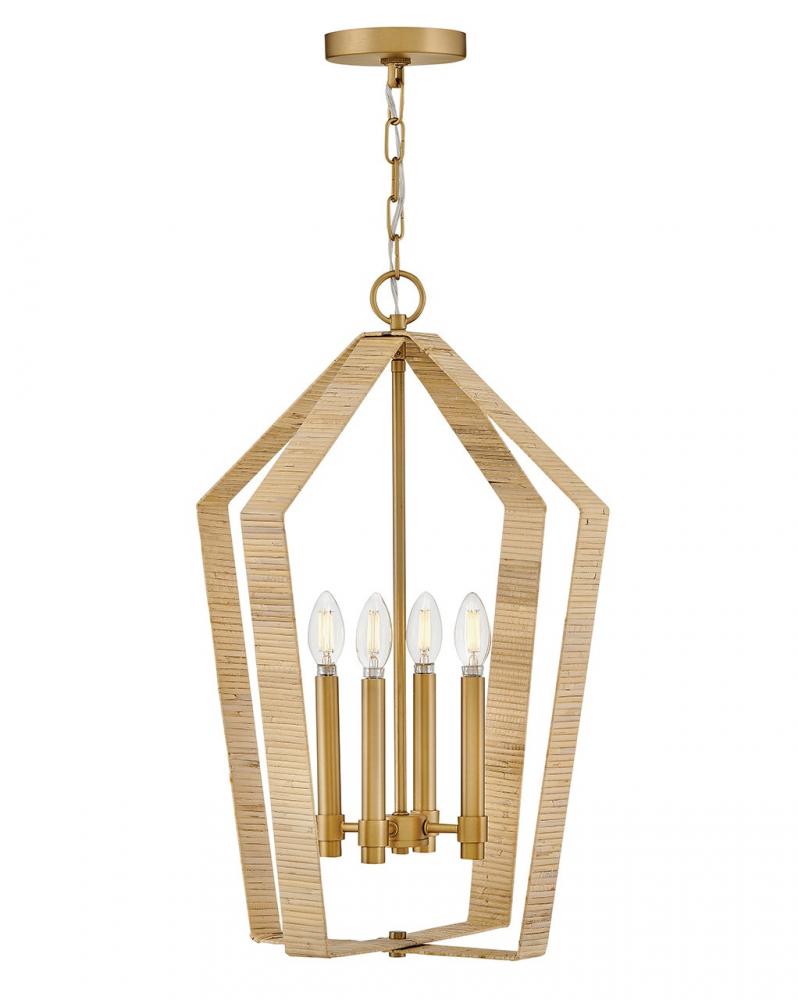 Lark Lighting SAMMI 83644LCB Pendant Nautical - Lacquered Brass