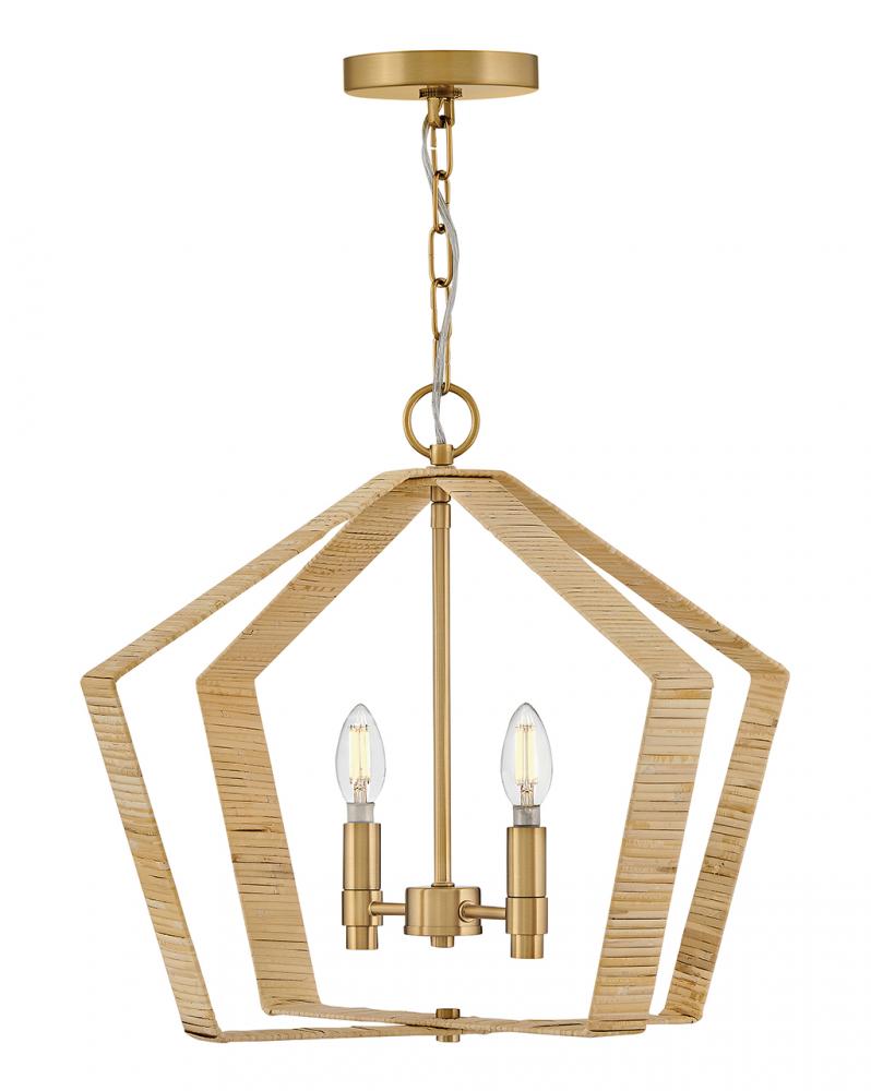 Lark Lighting SAMMI 83647LCB Pendant Nautical - Lacquered Brass