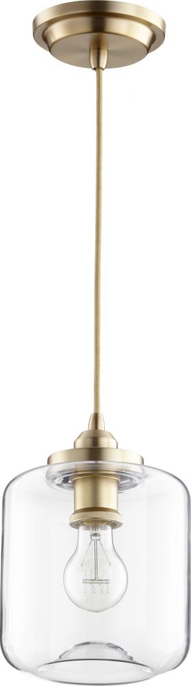 Quorum Lighting 845-80 Pendant Traditional - Aged Brass