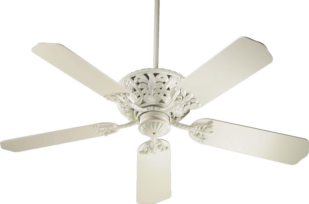 Quorum Lighting WINDSOR 85525-67 Fan Traditional - Antique White