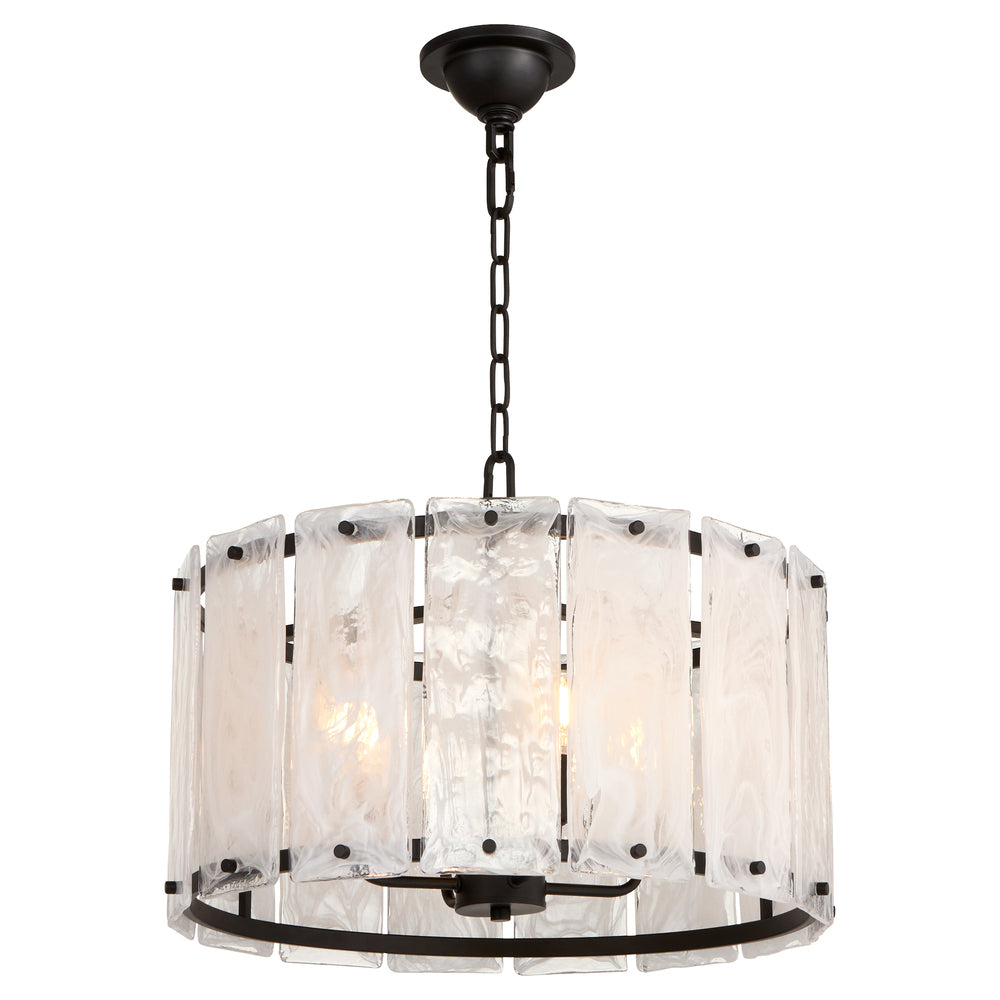 Quorum Lighting PRESTIGE 8575-4-59 Pendant - Matte Black