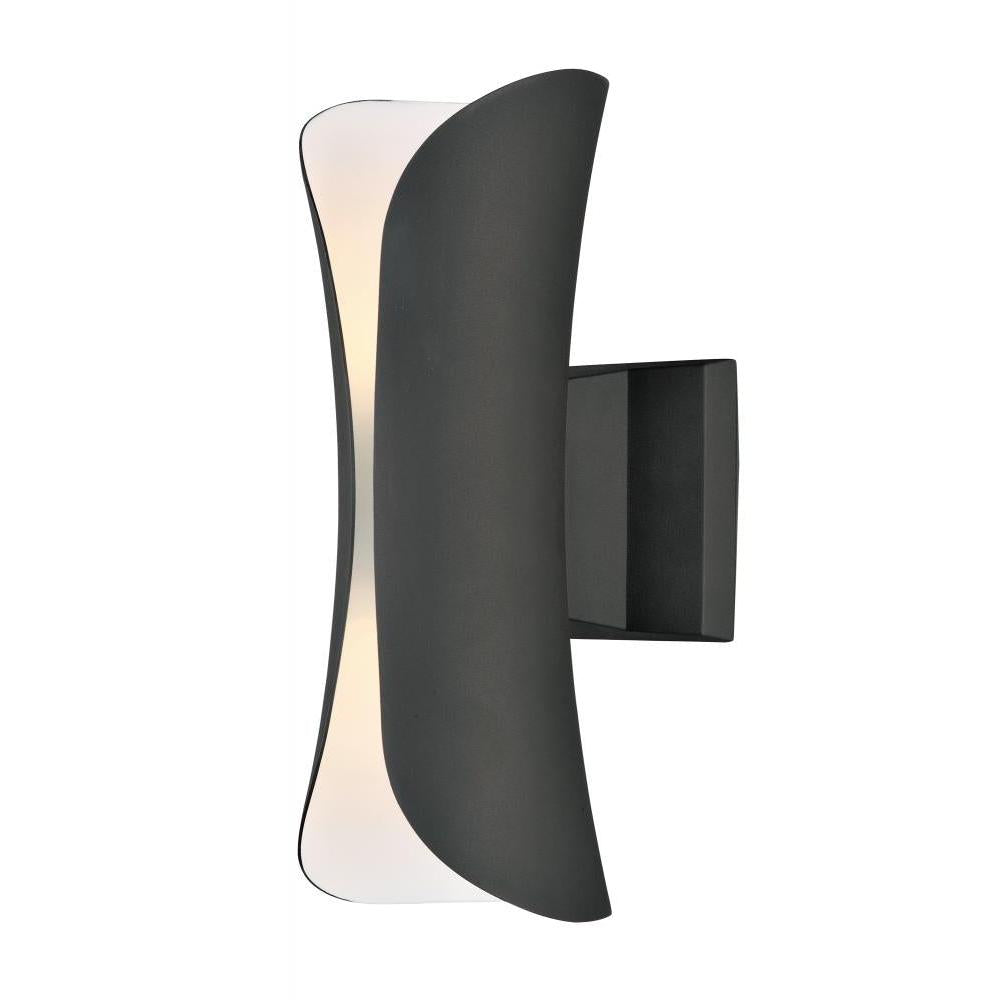 Scroll 5.25 Inch Outdoor Wall Lantern – Architectural Bronze