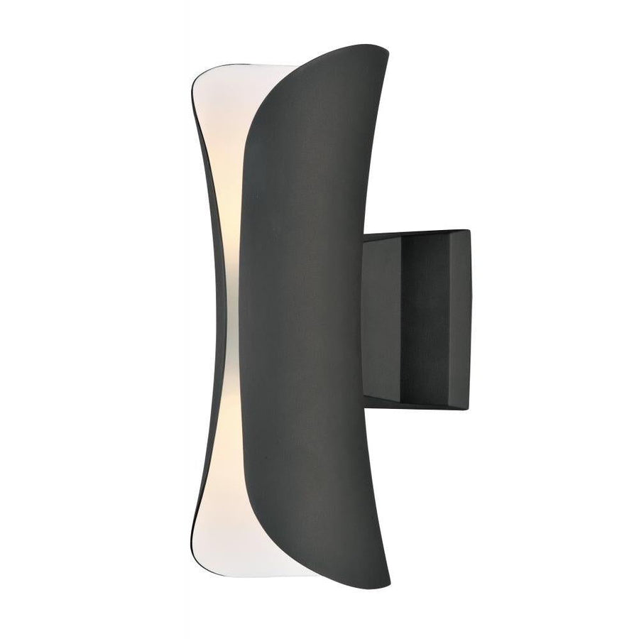 Scroll 5.25 Inch Outdoor Wall Lantern – Architectural Bronze