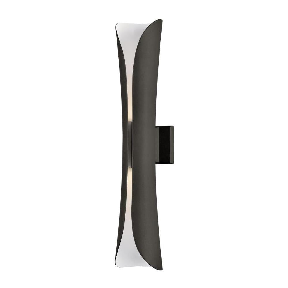Scroll 5.75 Inch Outdoor Wall Lantern – Architectural Bronze
