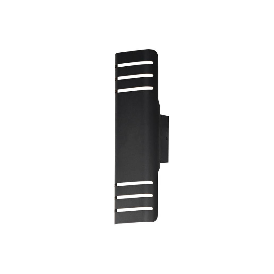 Lightray LED 5 Inch Outdoor Wall Lantern – Black