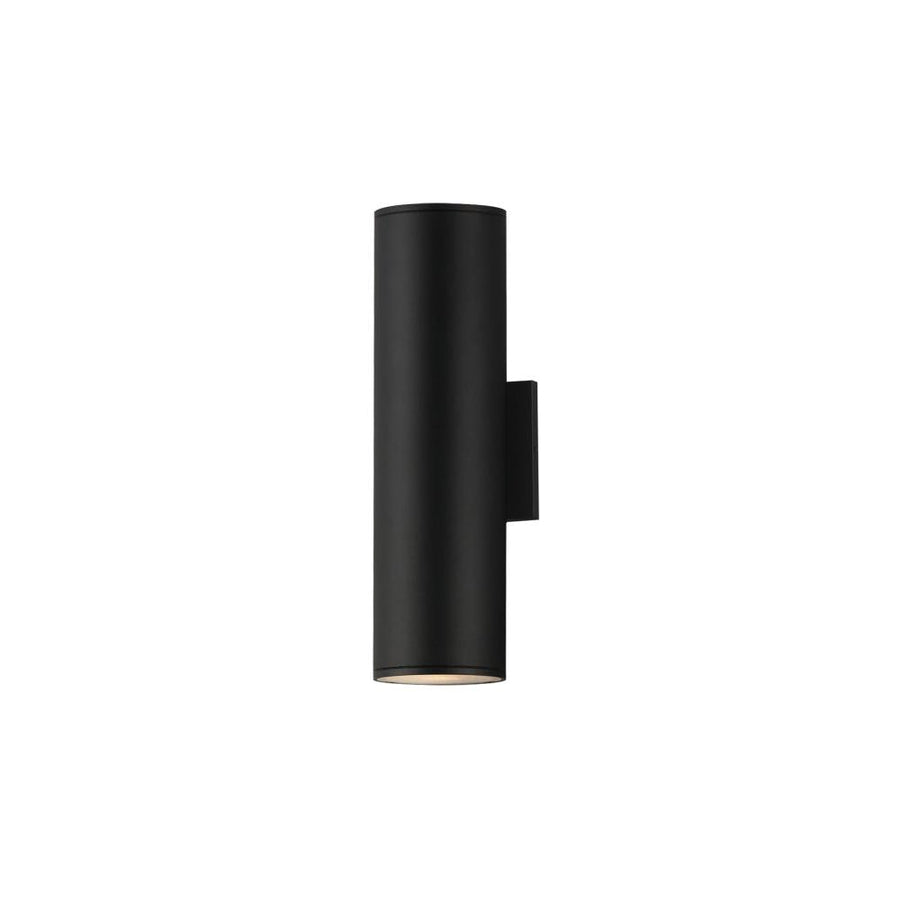 Stout 4.25 Inch Outdoor Wall Lantern – Black
