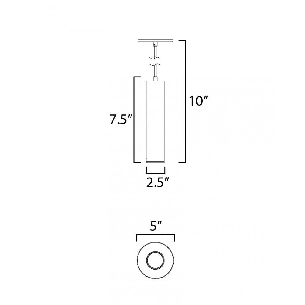 Maxim Lighting CALIBRO 86436WT Pendant - White