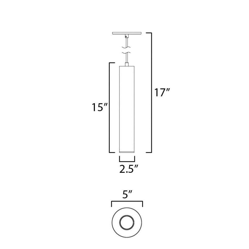 Maxim Lighting CALIBRO 86437ABZ Pendant - Bronze