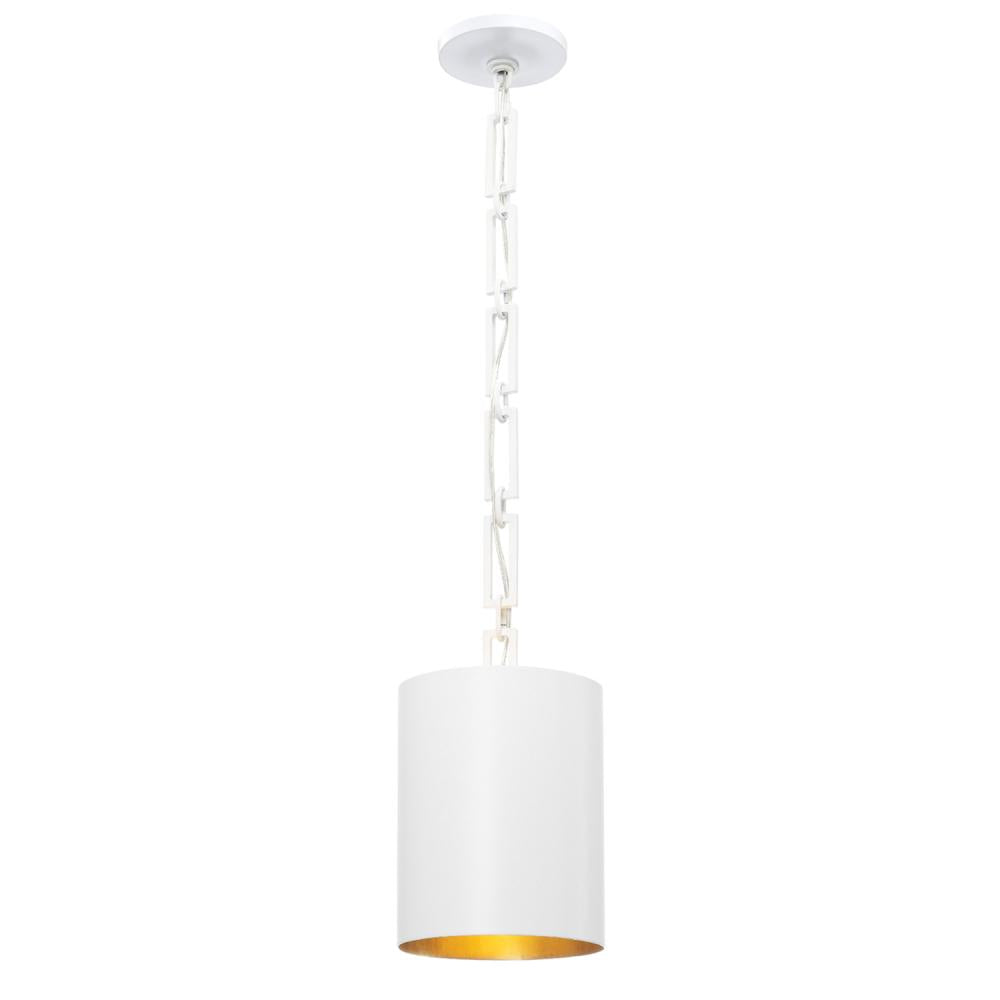 Crystorama ALSTON 8680-MT-GA Mini Chandelier Modern - Matte White