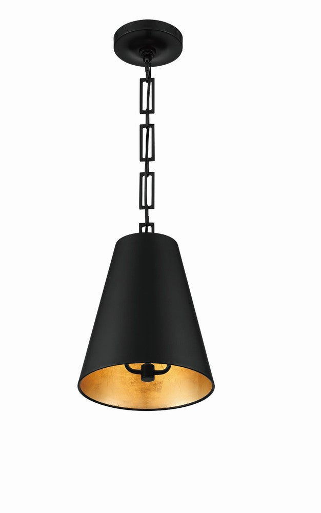 Crystorama ALSTON 8685-MK-GA Chandelier Modern - Matte Black