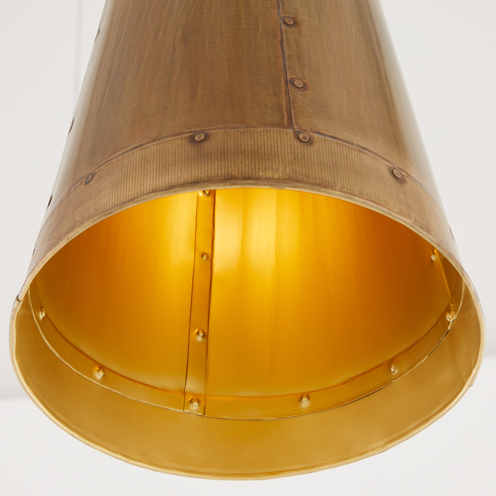 Quorum Lighting 87-1-75 Pendant - Artisan Brass