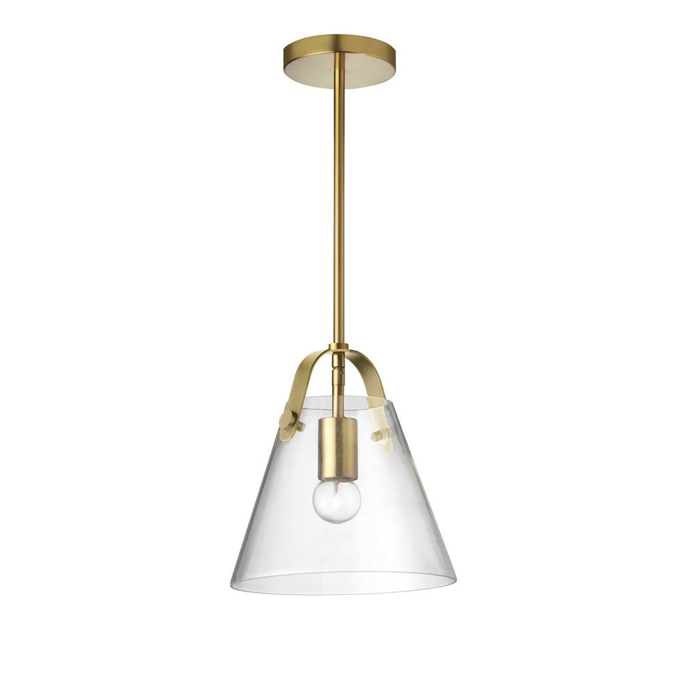 Dainolite 871-91P-AGB Pendant Contemporary - Aged Brass