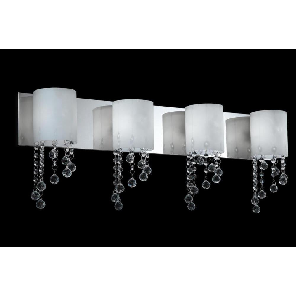 4 Light Vanity-Matte Opal
