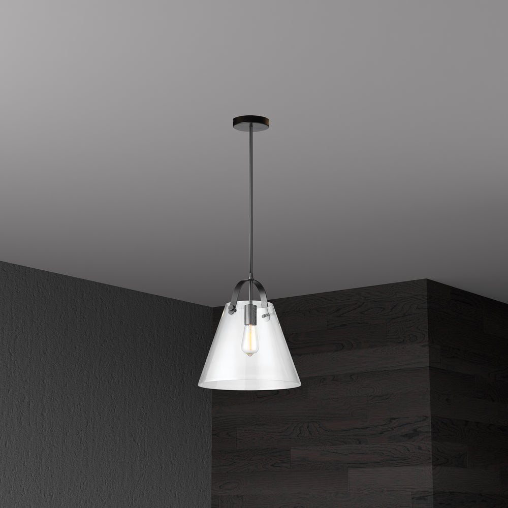 Dainolite 871P-BK Pendant Contemporary - Black