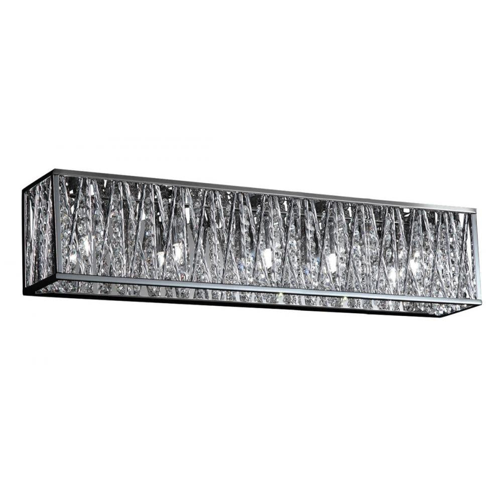5 Light Vanity-Chrome