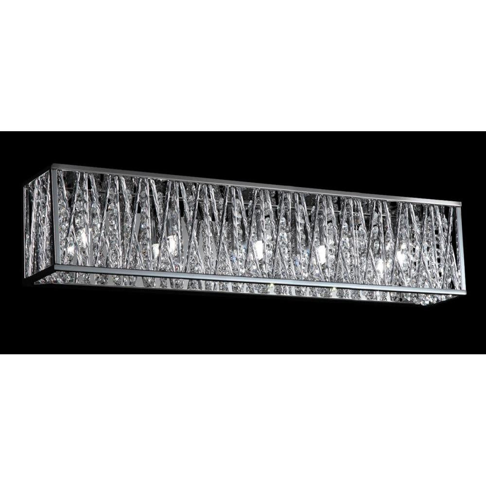 5 Light Vanity-Chrome