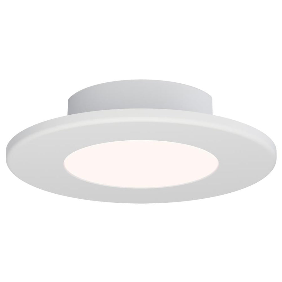Maxim Lighting 87653WTWT Snug 4.75 Inch Flush Mount Light – White
