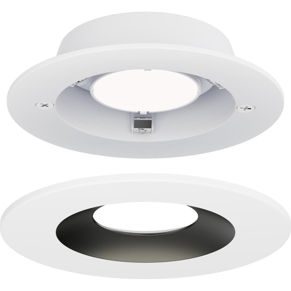 Maxim Lighting CRISP 87664WTBK Recessed Lighting - Combination Finishes