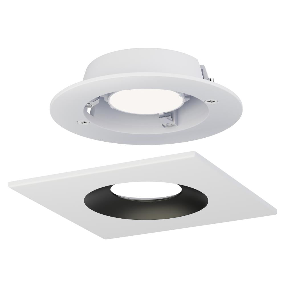 Maxim Lighting CRISP 87674WTBK Recessed Lighting - Combination Finishes