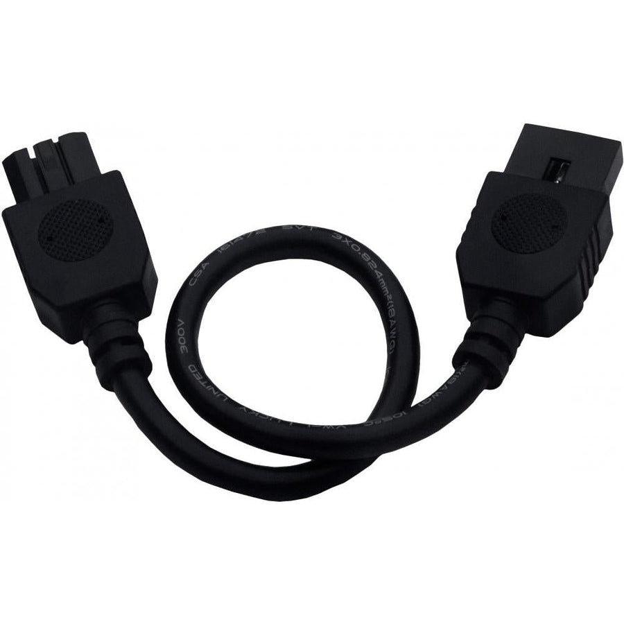 Maxim Lighting 87876BK CounterMax MXInterLink4 9 Connector Cord for Under Cabinet Lights - Black