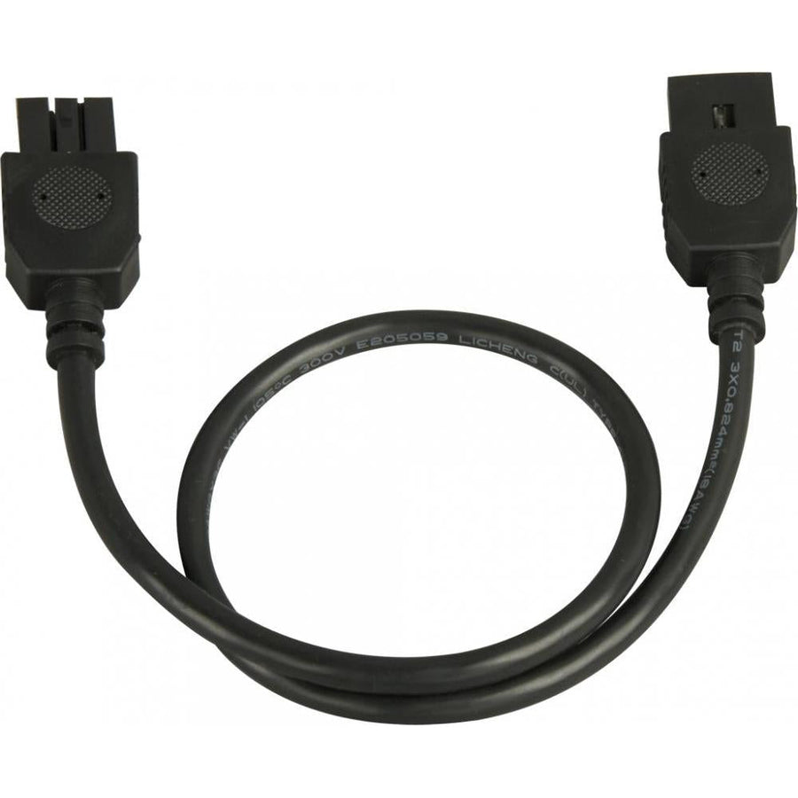 Maxim Lighting 87878BK CounterMax MXInterLink4 24 Connector Cord for Under Cabinet Lights - Black