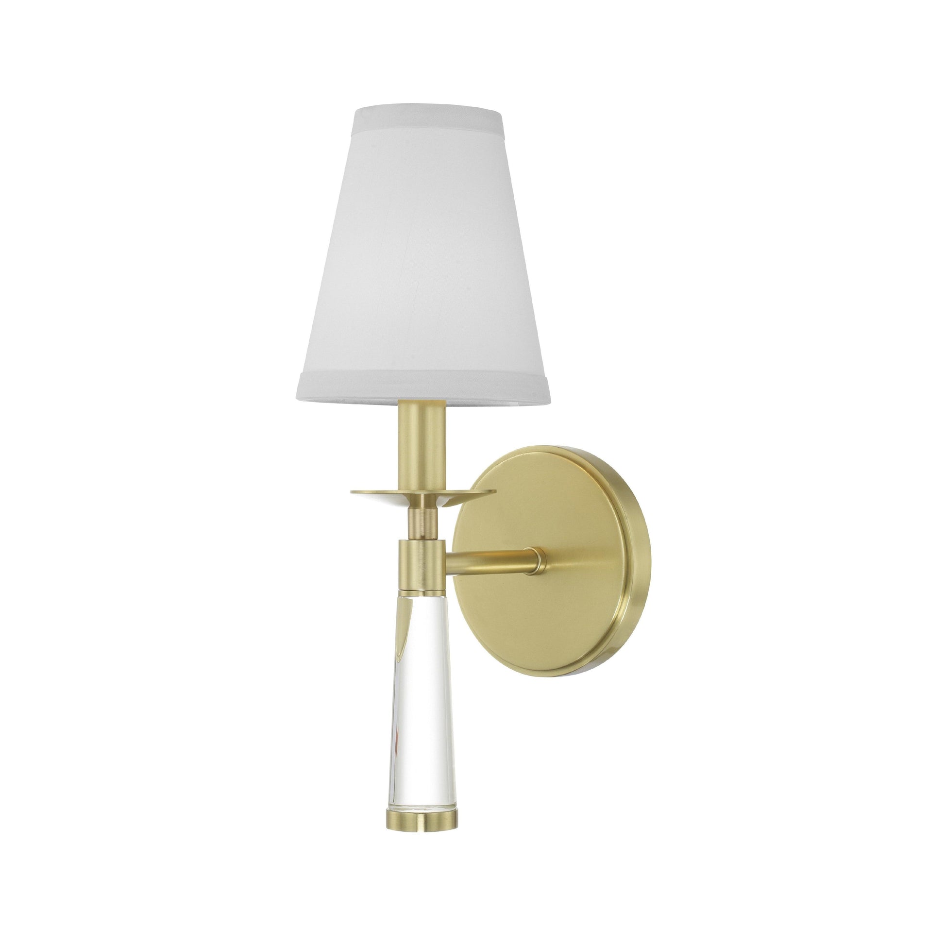 Crystorama Baxter 8861-AG – 5 Inch – 1 Light – Sconce – Aged Brass – Dry Rated