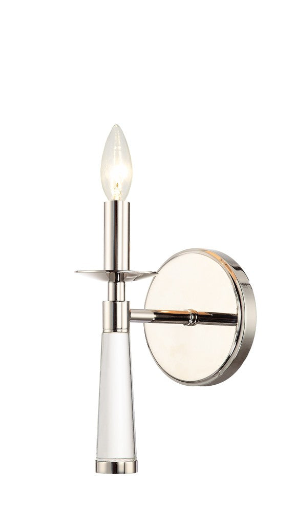 Crystorama BAXTER 8861-PN Sconce Modern - Polished Nickel