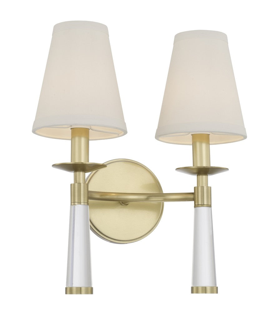 Crystorama BAXTER 8862-AG Sconce Modern - Aged Brass