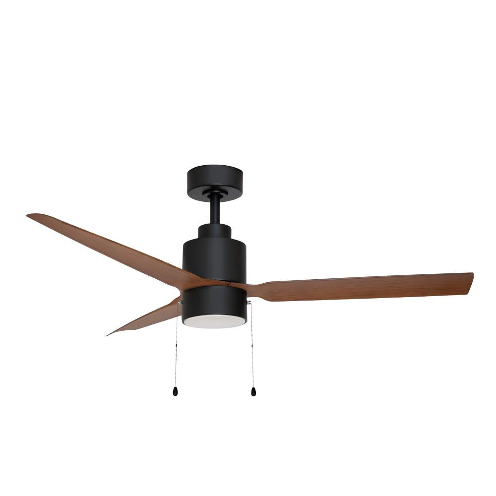 Falcon - Pull 52 Inch Ceiling Fan – Black / Walnut