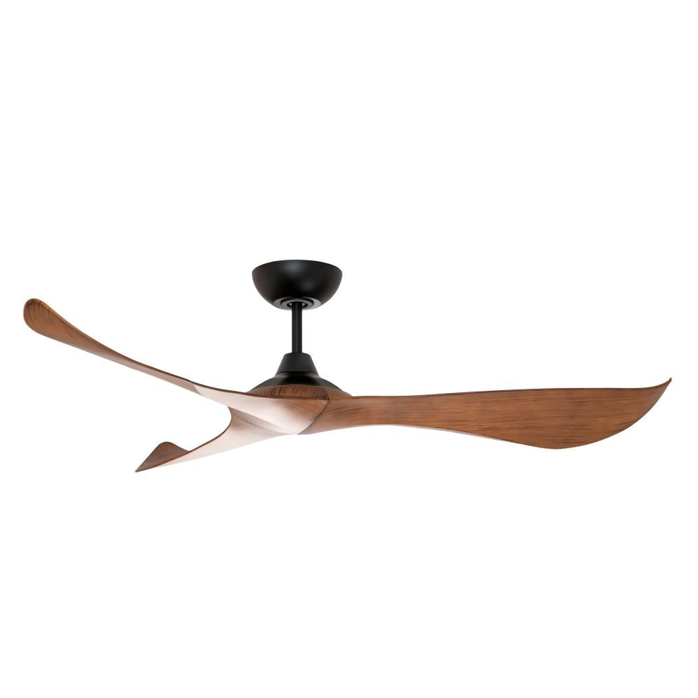 Keanu 56 Inch Pendant – Black / Walnut