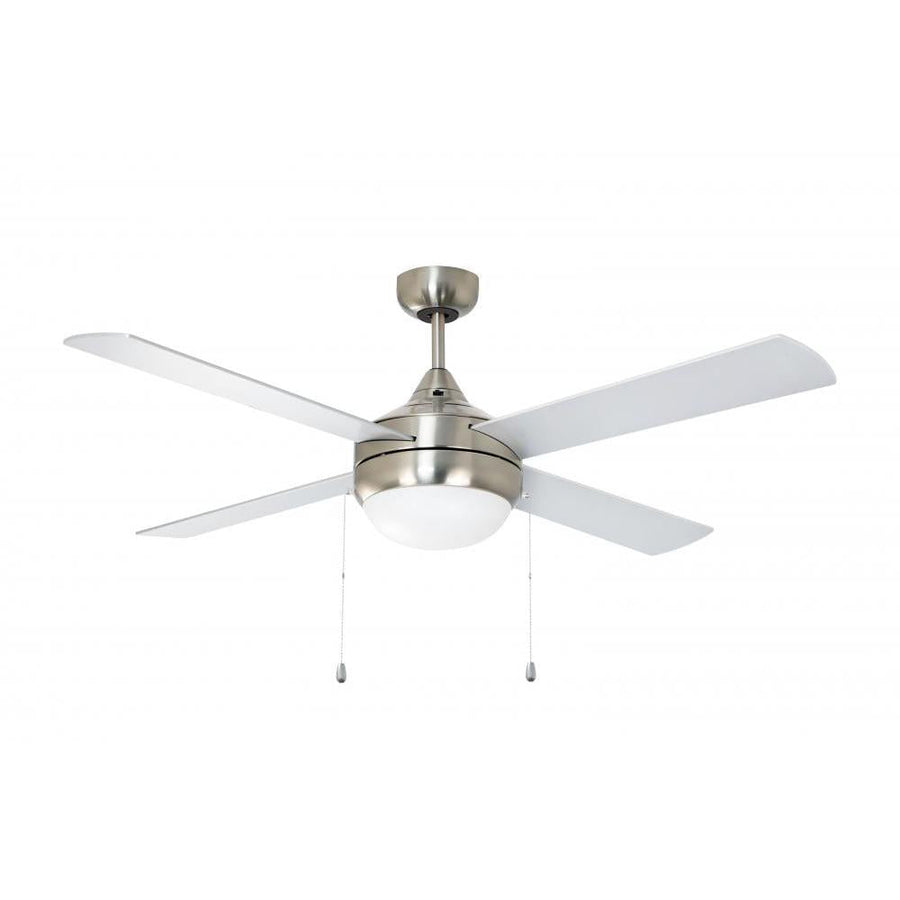 Quattro 52 Inch Ceiling Fan – Satin Nickel
