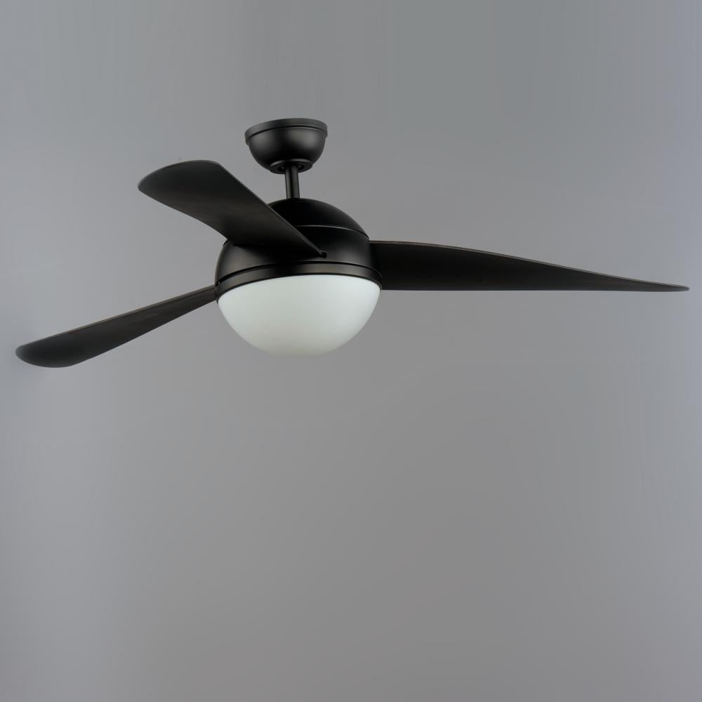 Maxim Lighting CUPOLA 88802BK Fan Contemporary - Black