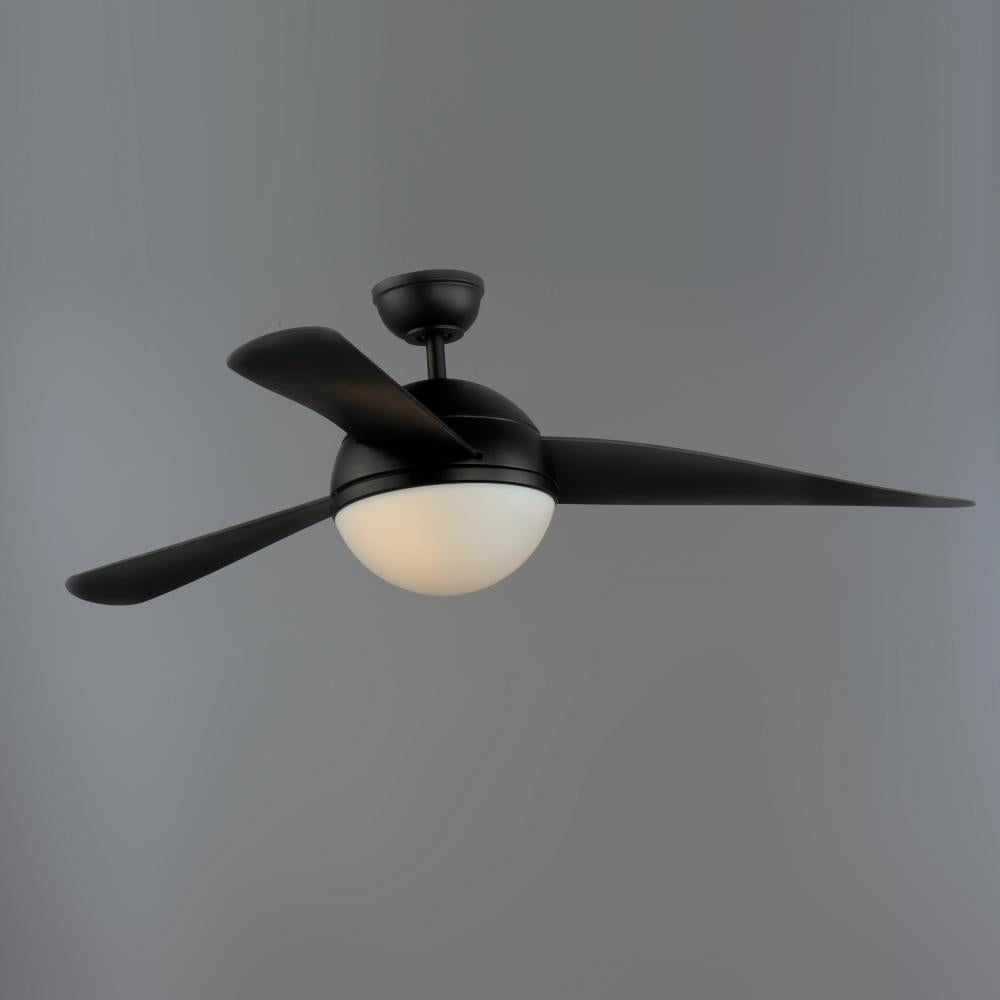 Maxim Lighting CUPOLA 88802BK Fan Contemporary - Black