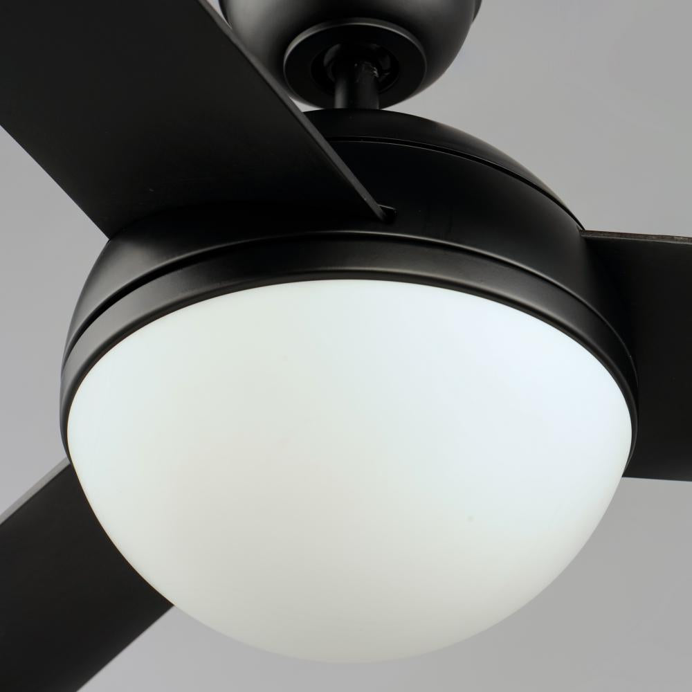 Maxim Lighting CUPOLA 88802BK Fan Contemporary - Black