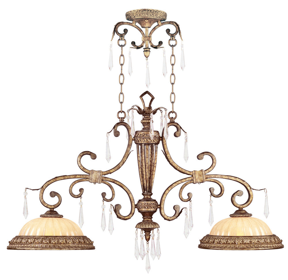 Livex Lighting LA BELLA 8882-65 Island Traditional - Gold