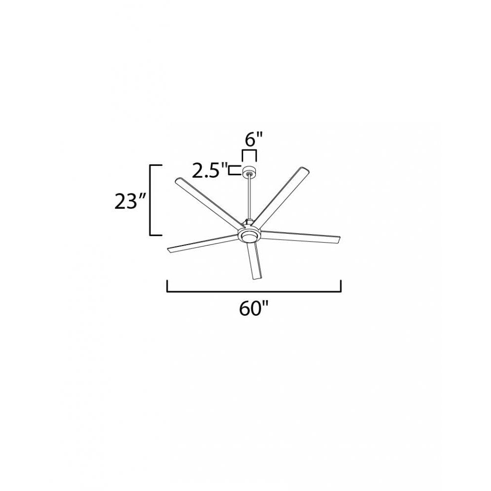 Maxim Lighting DAISY 88826SN Fan - Nickel