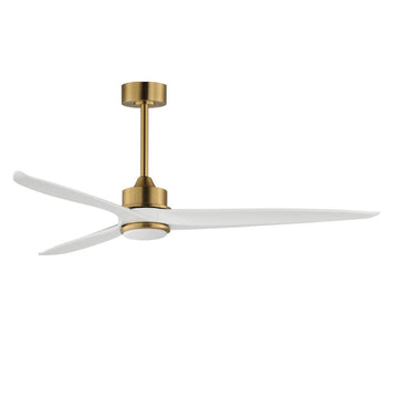 Woodwind 72 Inch Ceiling Fan – Natural Aged Brass