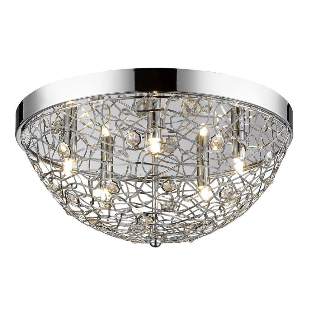 Z-Lite Lighting CHROMES 889CHF18 Flush Mount - Chrome