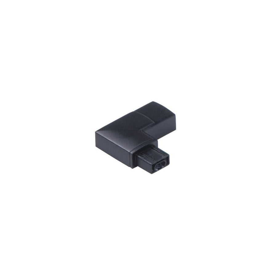 Maxim Lighting 89831BK CounterMax 24V Slim Stick 90 Degree Connector for Under Cabinet Lights - Black